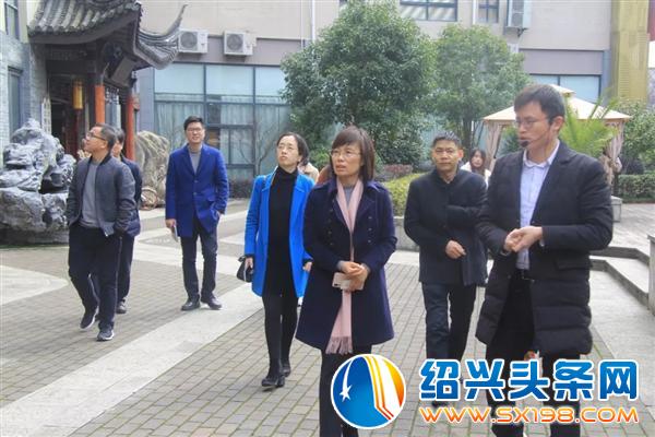 越城区汤枥钧副区长陪同上虞区章颖芳副区长考察金德隆 越城区汤枥钧副区长陪同上虞区章颖芳副区长考察金德隆