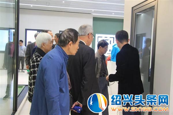 柯桥区教育局老干部来金德隆考察调研-1