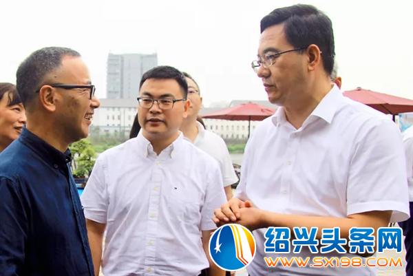 盛阅春市长一行调研绍兴文创大走廊之金德隆改扩建项目-4 盛阅春市长一行调研绍兴文创大走廊之金德隆改扩建项目-4