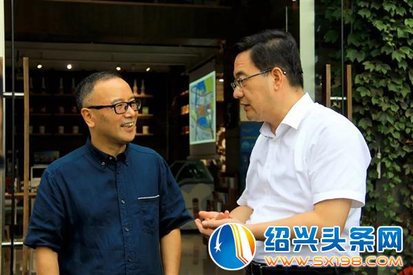 盛阅春市长一行调研绍兴文创大走廊之金德隆改扩建项目 盛阅春市长一行调研绍兴文创大走廊之金德隆改扩建项目