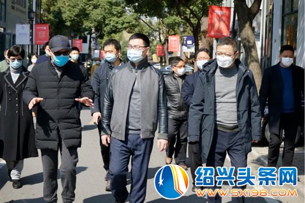 越城区人民政府区长袁建调研金德隆复工复产情况