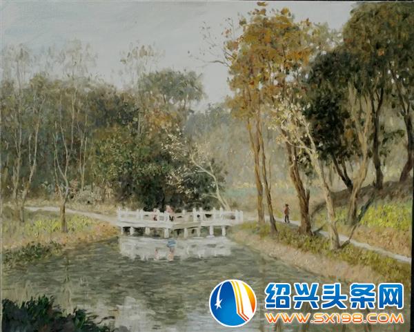 旗元油画蔡旗元-12