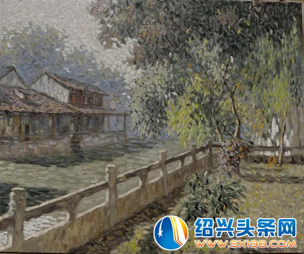 旗元油画蔡旗元-16
