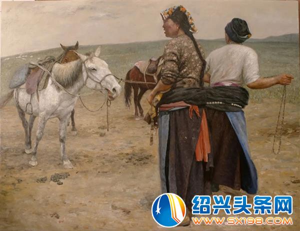 旗元油画蔡旗元-4