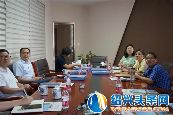 绍兴市文明办副主任徐人杰一行调研金德隆-1