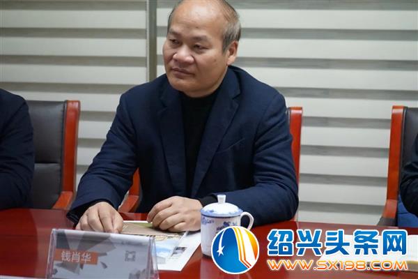 绍兴市商务局局长钱肖华莅临金德隆调研-2