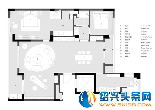 原想空间设计总监华洋获奖作品欣赏-5