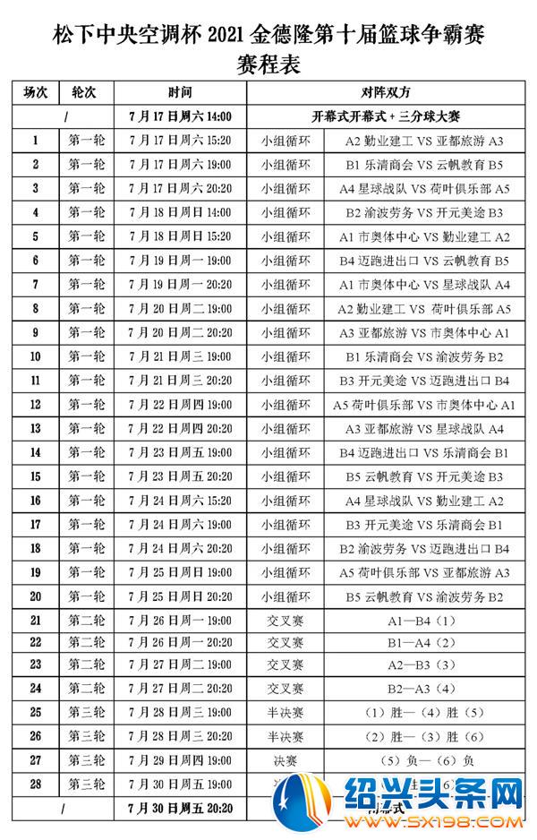 金德隆第十届篮球争霸赛正式开幕-16